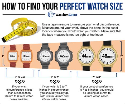 what is the perfect watch size.